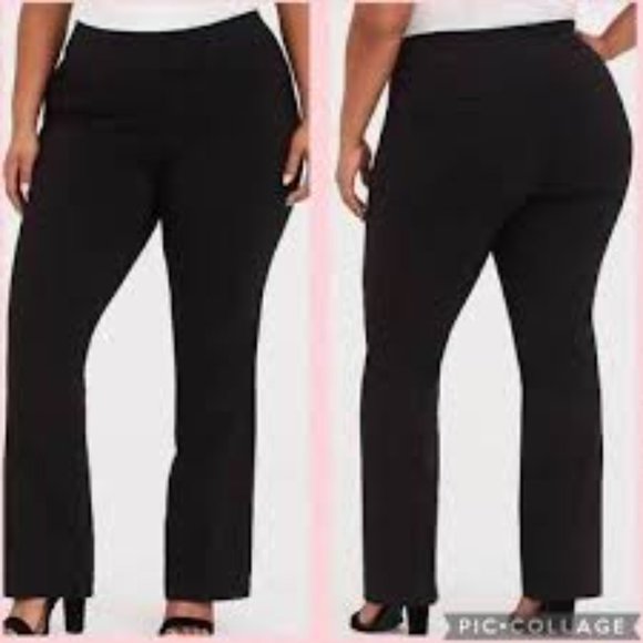 torrid Pants - Torrid Millennium Stretch High Rise Trouser Black 16
